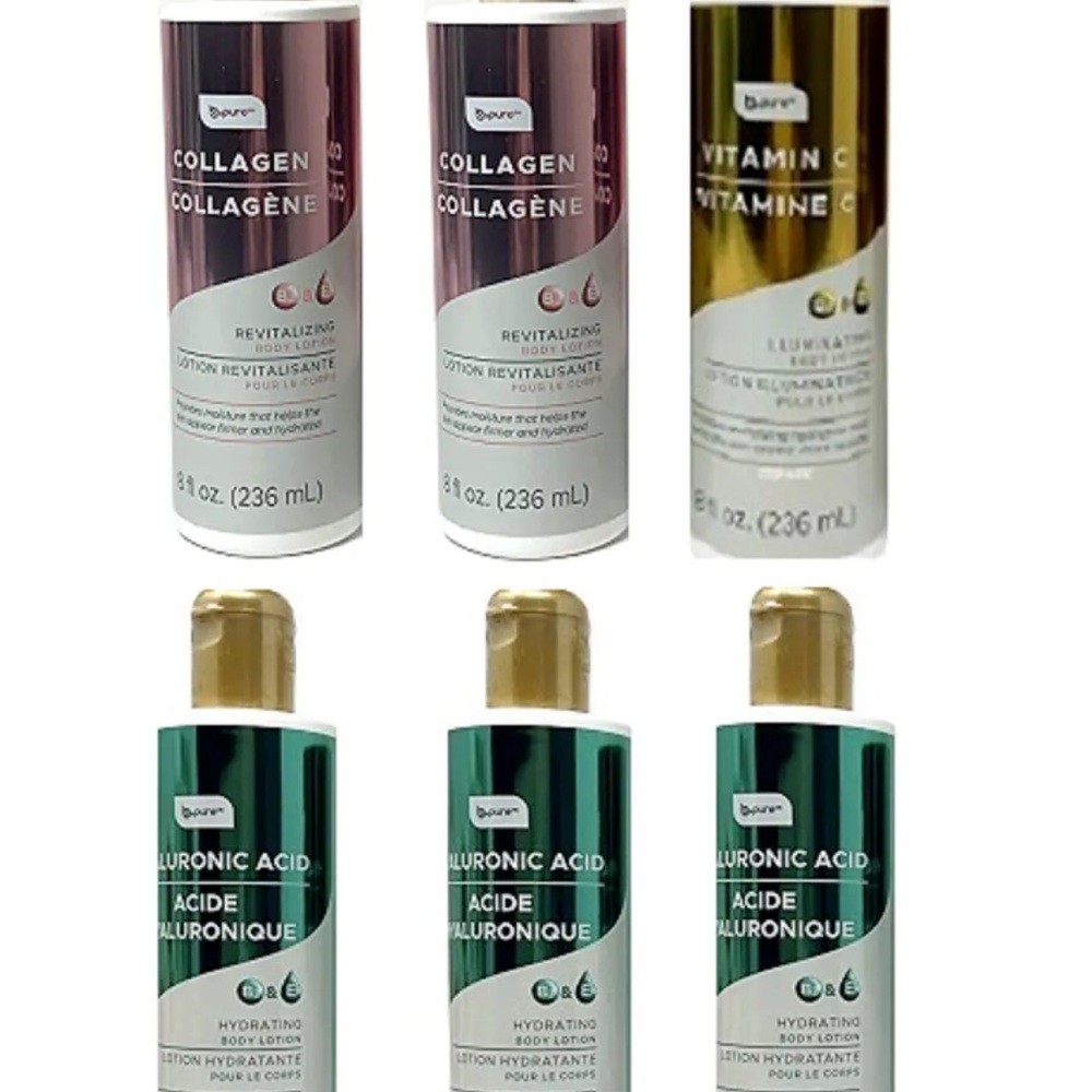 b.pure Collagen & Vitamin C Revitalizing Body Lotion 8oz